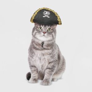 Hyde & Eek pirate hat cat costume